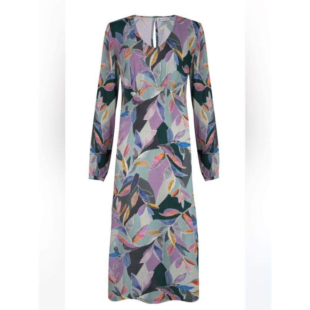 NWT FOIL TEA DANCE UNBELEAFABLE DRESS